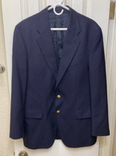 Vintage 90 s Chaps Ralph Lauren Navy Blue Blazer, 42R