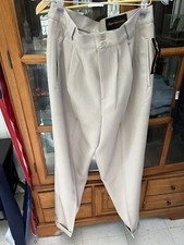 Vintage Giorgio Sant Angelo Ladies Dress Pants. Sz 12 Cuffed.