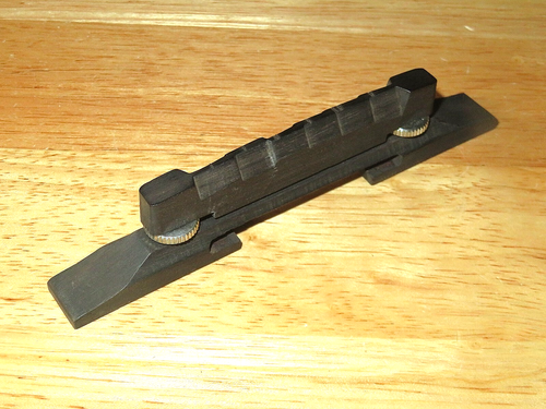 Ebony Archtop Bridge & Mount - 第 1/1 張圖片