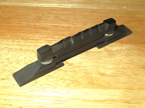 Ebony Archtop Bridge & Mount