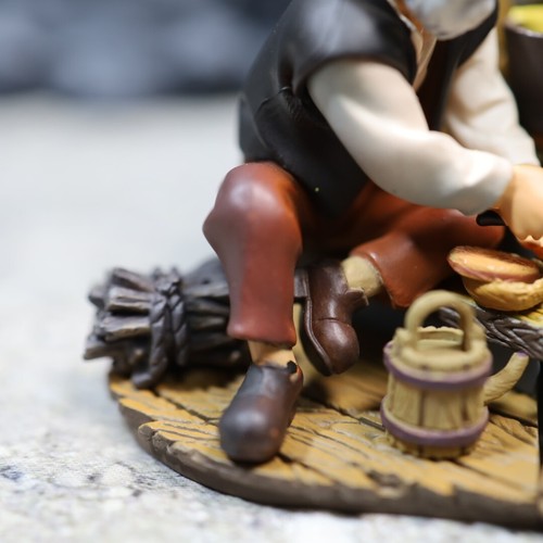 KAIYODO Heidi Girl of the Alps Mini Viñeta Diorama Figura Conjunto Completo - Imagen 18 de 24