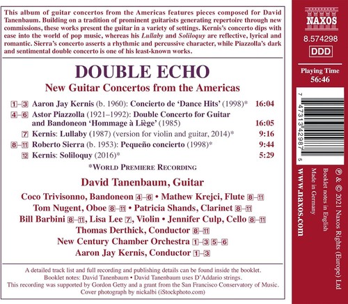 Kernis, Piazzolla, Sierra Double Echo - New Guitar Concertos from the Americas - 第 2/3 張圖片