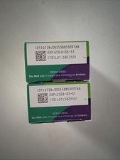 100 Count OneTouch Verio Glucose Blood Test Strips - 03/2026 New 2x 50 Per Box
