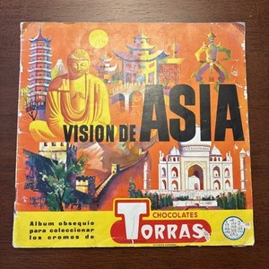 Extremely Rare Asia Album Spanish Chocolates Torras Over 100 Cards