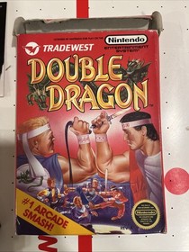 Double Dragon (Nintendo NES) Complete CIB - Mint Cart - Authentic & Tested 1985