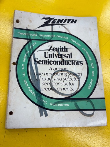 Zenith universal Semiconductor selector replacement book manual | eBay