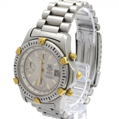 TAG Heuer 2000 chronograph 165.806 美品 TAG Heuer 2000 Silver Men's Watch - 165.806 for sale online | eBay