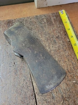 Blacksmith made Axe Head Marked Mellinger?, 2+ Pounds 