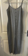 Ladies Grey Maxi Cami Dress medium 