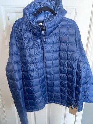 The North Face Men s 2XL Thermoball Hoody Jacket Coat Blue NEW