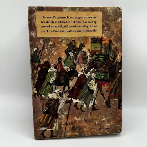 The Childrens Bible Golden Press 1965 Copyright Illustrated Hardcover Book VTG - Picture 3 of 7