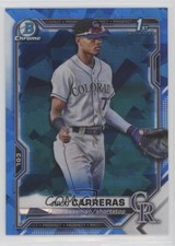 2021 Bowman Chrome Sapphire Edition Prospects Julio Carreras #BCP-161 0os6
