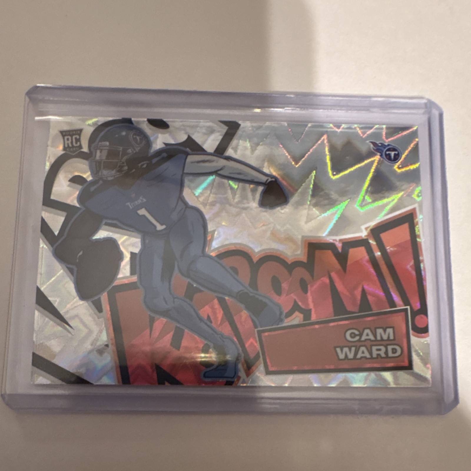 2025 Panini Absolute - Kaboom! Vertical Cameron Ward #31 (RC)