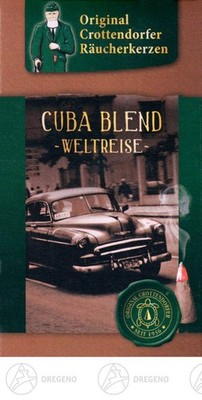 Räucherkerzen Crottendorfer Weltreise Cuba Blend Inhalt 20Stück NEU Räucherkegel
