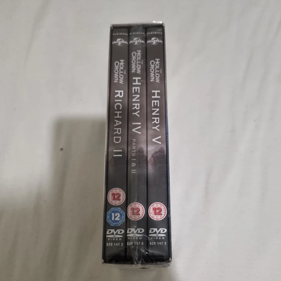 The Hollow Crown TV Series DVD BOX SET Tom Hiddleston Jeremy Irons SEALED NEW F1 - Image 2 of 4