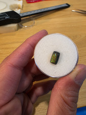 Ethiopian Opal - rectangle cabachon 10mm x 6mm 1.25 ct