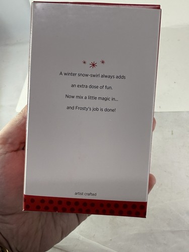 NIB Frosty the Snowman Magic in the Air Hallmark Keepsake Ornament 2013 QXI2072 - Picture 5 of 8