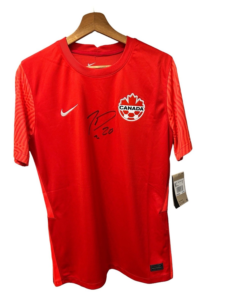 Jonathan David signed Team Canada soccer jersey 🇨🇦 PROOF