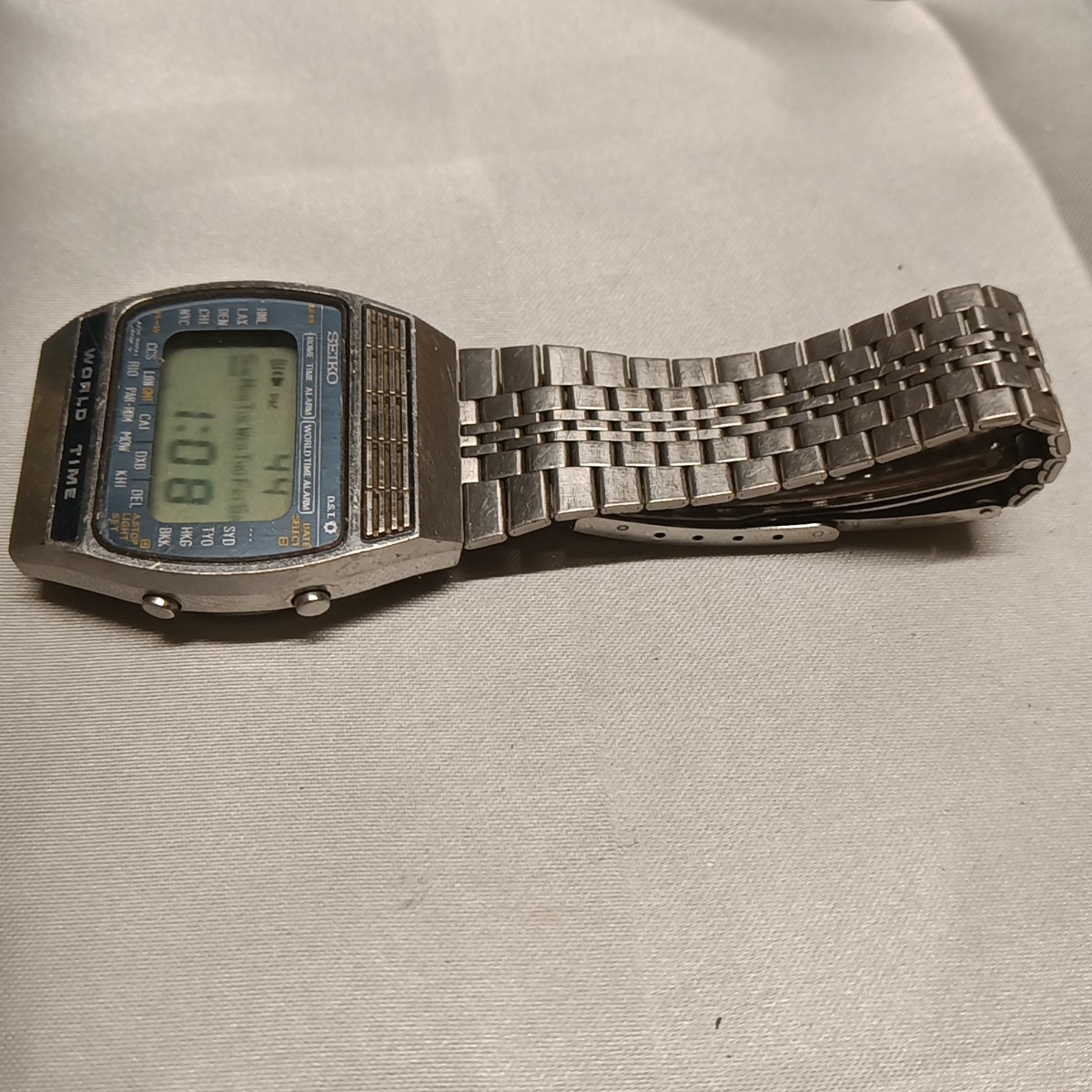 Seiko Men's Black Watch - A239-502A for sale online | eBay