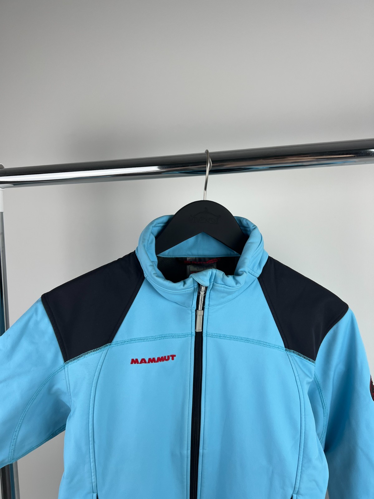 Mammut Jacket Womens Blue Softech Windbreaker Out… - image 5