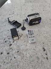 JVC Everio GZ-MG77U HDD Camcorder Video Camera w/New Battery Charger TESTED