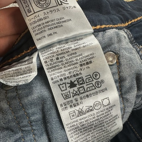 LEVI’S Jeans 541 Herren Vintage Hose W32 L34 Athletic Tapered Stretch 6518 Blau - Bild 9 von 11