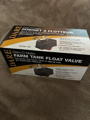 Dare-o-matic farm tank float valve (New in box!)