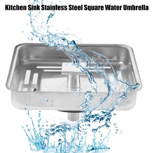 Daily Utilitarian Use Drainer Anti Clogging Shield Flowing Freely Square Height - Picture 7 of 12