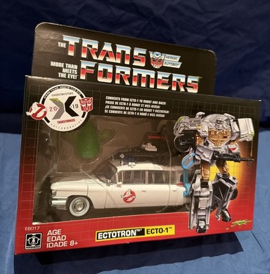 Transformers Ghostbusters Ectotron ECTO-1 Hasbro 2019 Collaborative NEW SEALED