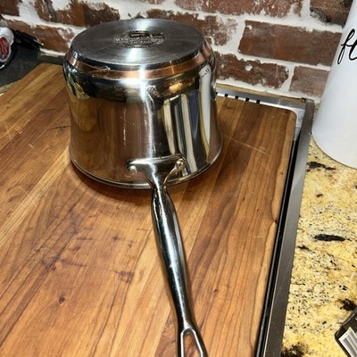 Kitchen Aid 5-Ply Full Cap Copper Base 31/2qt. Induction Compatible Saucepan/lid
