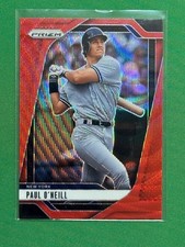 2025 Panini Prizm Baseball Ruby Wave Prizms Parallel #139 Paul O'Neill