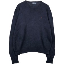 Used Ralph Lauren POLO by Ralph Lauren cotton knit sweater men's size XL equ...