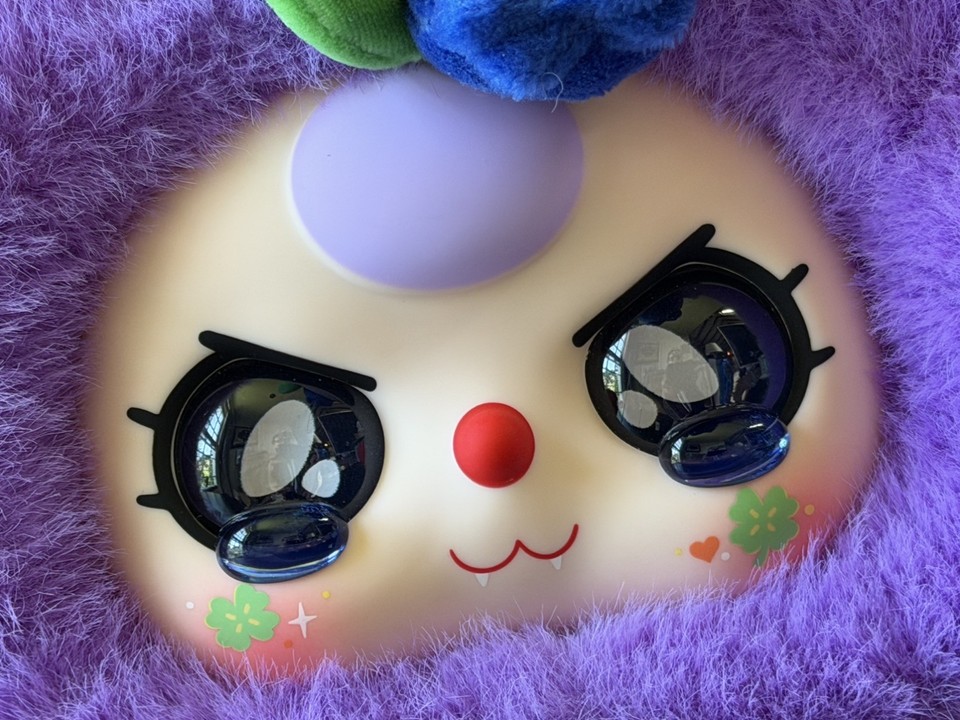 Baby Three BB3 Fruit Handbag purse Zipper pouch special eyes US Seller ...