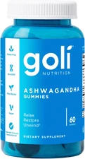 **Ashwagandha Gummies – KSM-66, Vitamin D, Vegan, Non-GMO, Mixed Berry, 60 Count