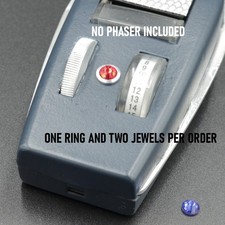 Star Trek, HMS Roddenberry, Power Jewel Bezel, P1 Bezel, with Blue & Red crystal