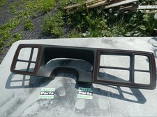 2002 Cadillac Escalade - Dash Cluster Bezel Gray Woodgrain Trim Oem