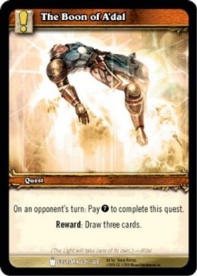 The Boon of A'dal - Icecrown - World of Warcraft TCG