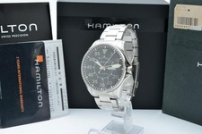 [Box, Papers] Hamilton Khaki Aviation Pilot H647150 Automatic Men's Black Watch