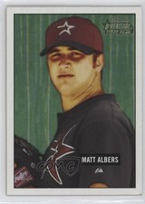 2005 Bowman Heritage Matt Albers #205 0i6
