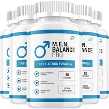 (5 Pack) M.E.N Balance Pro Supplement for Men – M.E.N Balance Pro Plus Health