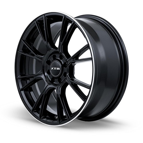 17 Inch Black Alloy Wheel Rim for Toyota Solara, RTX 82078 17x7.5 5x114.3 5Lug - 第 3/9 張圖片