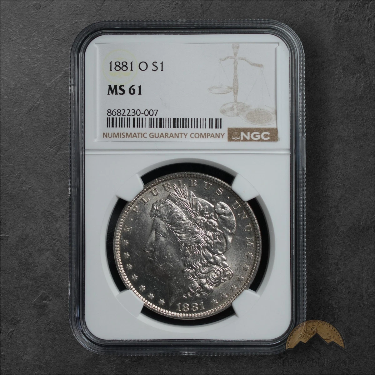 MS 61 Graded 1881 Year Morgan US Dollars (1878-1921) for sale | eBay