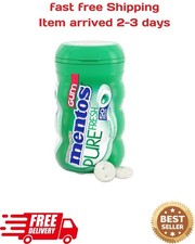 Mentos Pure Fresh Sugar-Free Spearmint Xylitol Chewing Gum, 50 Count Bottle