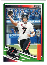 CJ Stroud 2025 Panini Score Football #97 Base Card