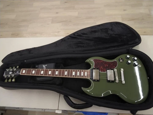 Gibson USA Model number: SG STANDARD OLIVE DRAB Electric