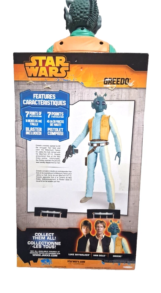 Figura Star Wars Greedo 18" Nueva Foto 2 de 2