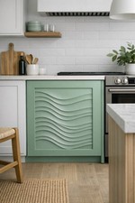 Unfinished Cabinet Doors Topo Waves Shaker