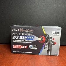 Spectrum Black Widow HVLP Spray Gun BW-HVLP-RF #59825 New (7193)