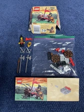 LEGO Castle 4806 Axe Cart 100% Complete W/Box & Instructions Good Shape