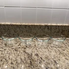 Vintage Pyrex No. 463 Custard Cups Clear (Set of 4)  6Oz - Excellent Condition